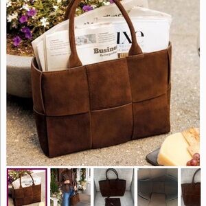 J.McLaughlin Tessare Suede Handbag - like new